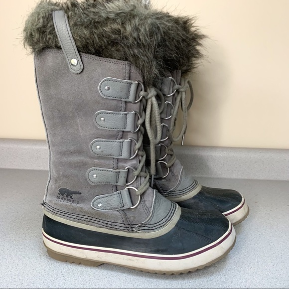 Sorel Shoes - SOREL gray Joan of Arctic waterproof boots, 10.